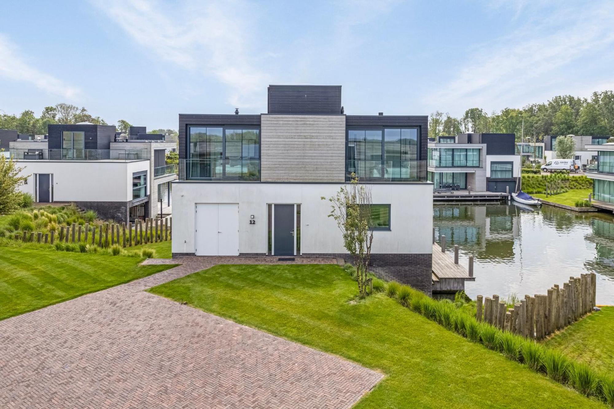 Lake House With Dock At Lake Veere, Zeeland Arnemuiden Exterior photo
